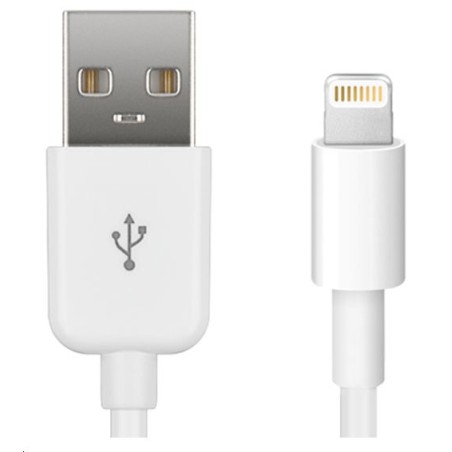 "Premium MicroConnect Lightning Cable MFI 0.5m White - Reliable & Fast Charging"